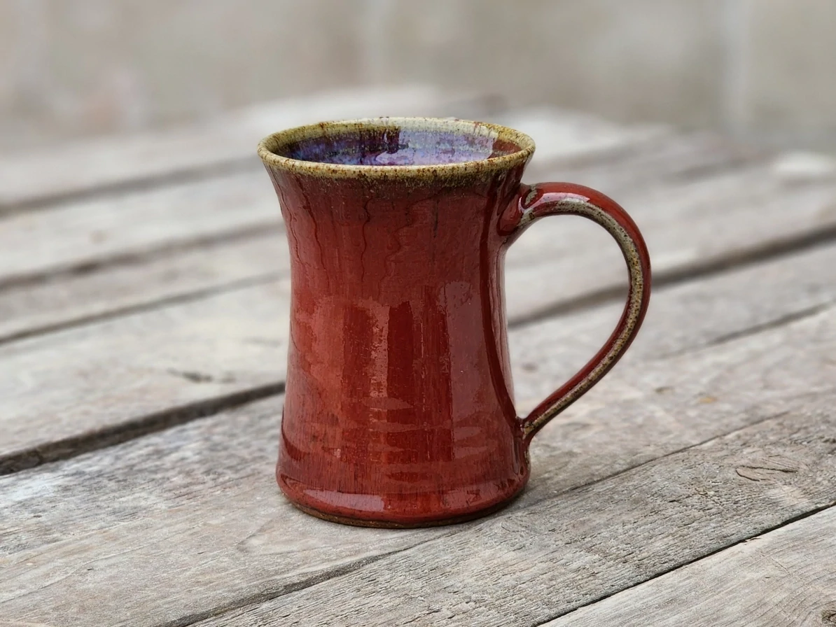 Mug Red w/accents