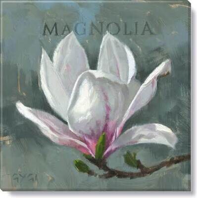 MAGNOLIA GICLEE 14&quot;Lx14&quot;Wx1&quot;H