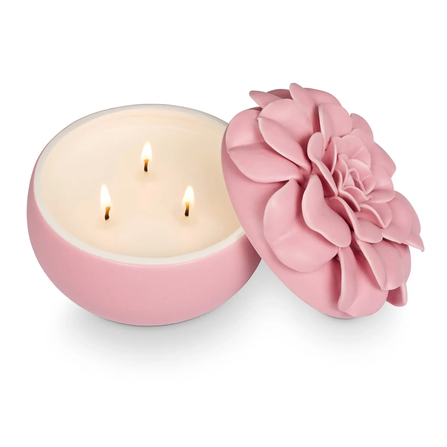 Pink Pepper Fruit GBL Ceramic Flower