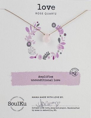 Soul-Full Necklace Rose Quartz - Survivor