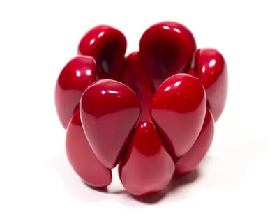 Raindrop Bracelet - Red