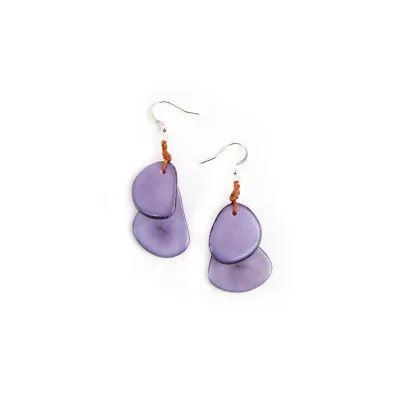 Fiesta Earrings - Lavender