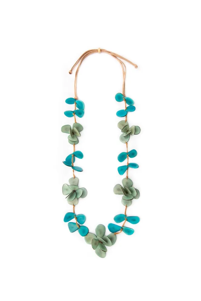 Rosie Necklace - Celeste/Turquoise