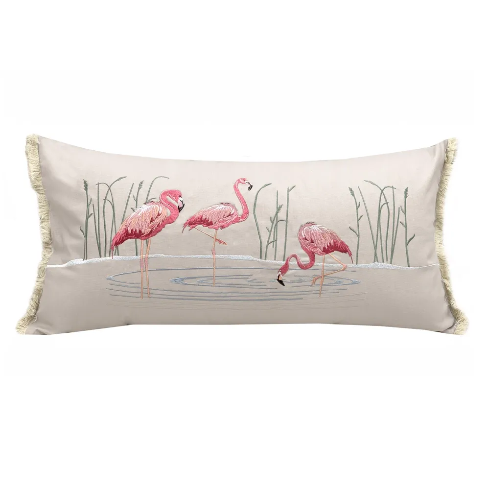 Flamboyance Lumbar Pillow - Indoor Cotton