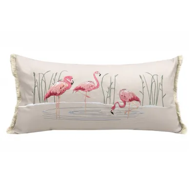 Flamboyance Lumbar Pillow - Indoor Cotton