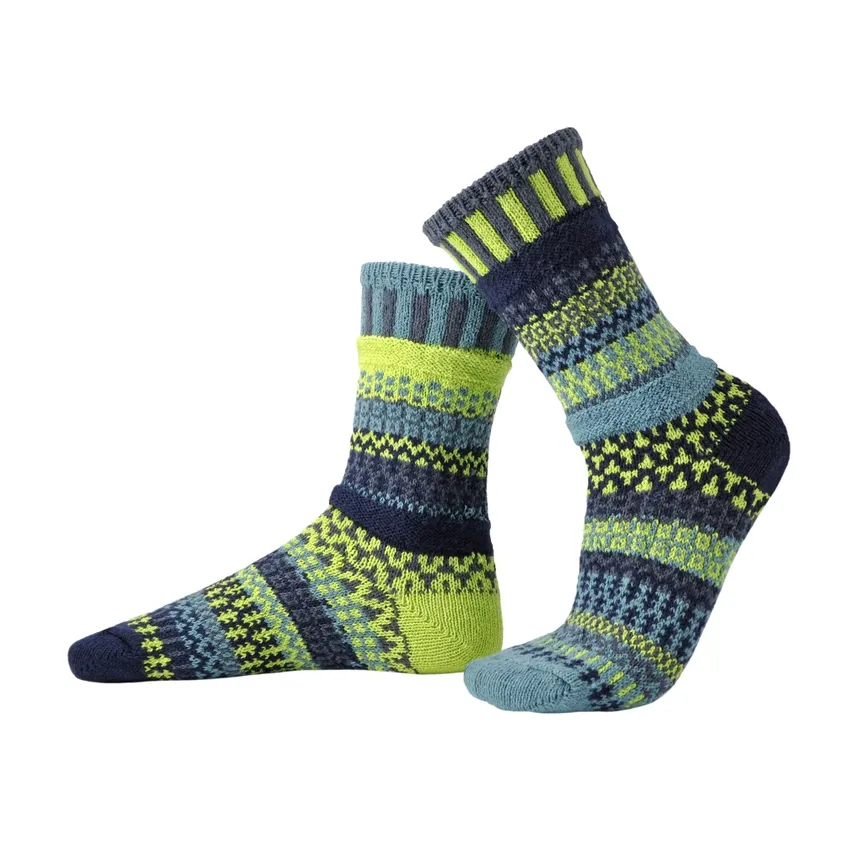 Lemongrass Crew Socks - Large (Women 10 - 12 / Men 9 - 11)