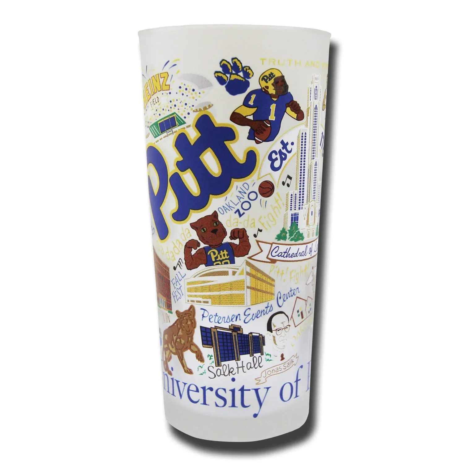 U Of Pitt Glass