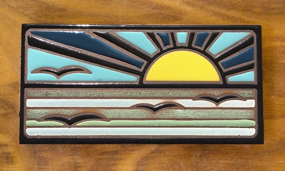 Retro Ocean - Blue Retro Ocean - Blue