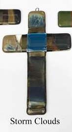 6&quot; Wall Cross Storms Clouds