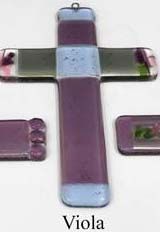 6&quot; Wall Cross Viola