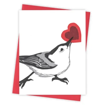 Sweetheart Nuthatch Card