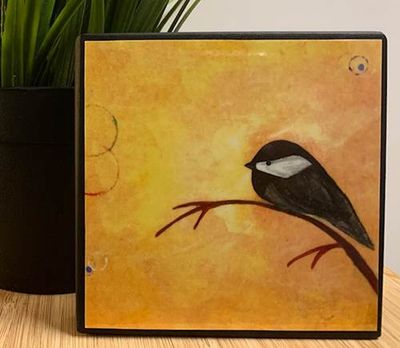 Yellow Chickadee 4x4 Yellow Chickadee 4x4