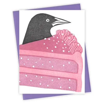 Piece of Cake Grackle Card