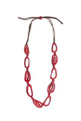 Emily Necklace - Red