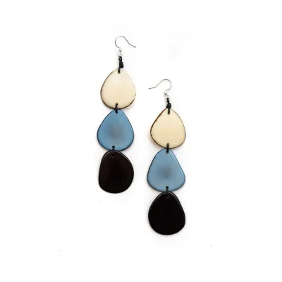 Bali Earrings - Biscayne Bay Combo