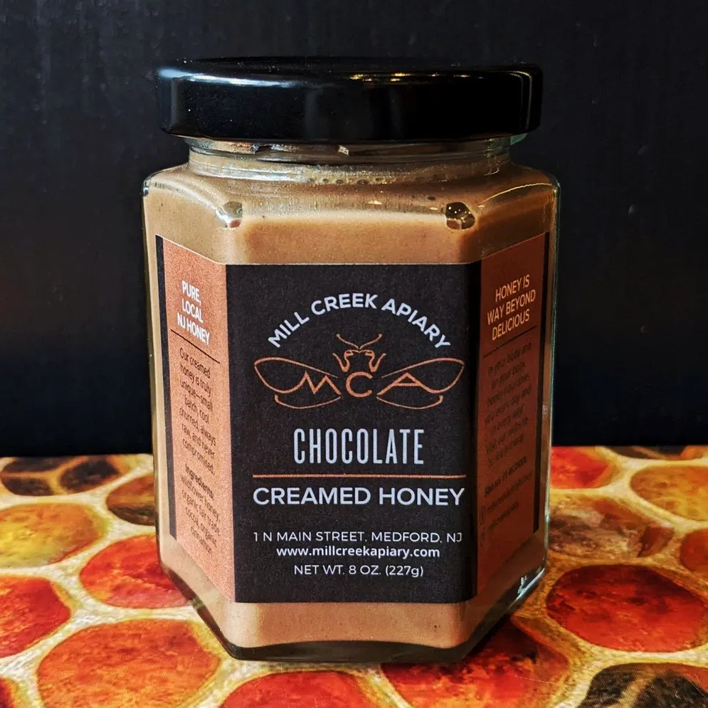 Chocolate Creamed Honey, 8oz.