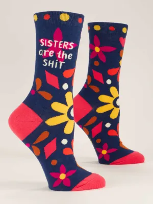Sisters Are The Shit Women&#39;s Sock