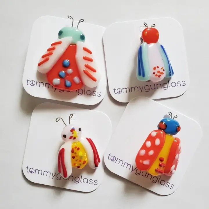 Funky Bugs Brooch Pins