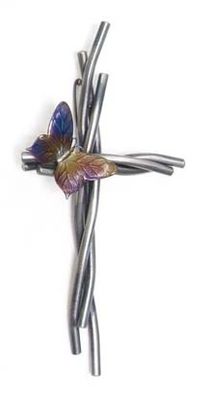Butterfly and Vine 10" - TemperHang Butterfly and Vine 10" - TemperHang
