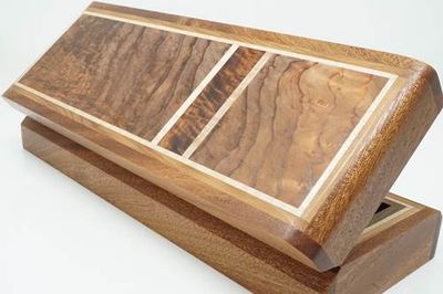 12&quot; Redwood Burl Top with Sapele Sides