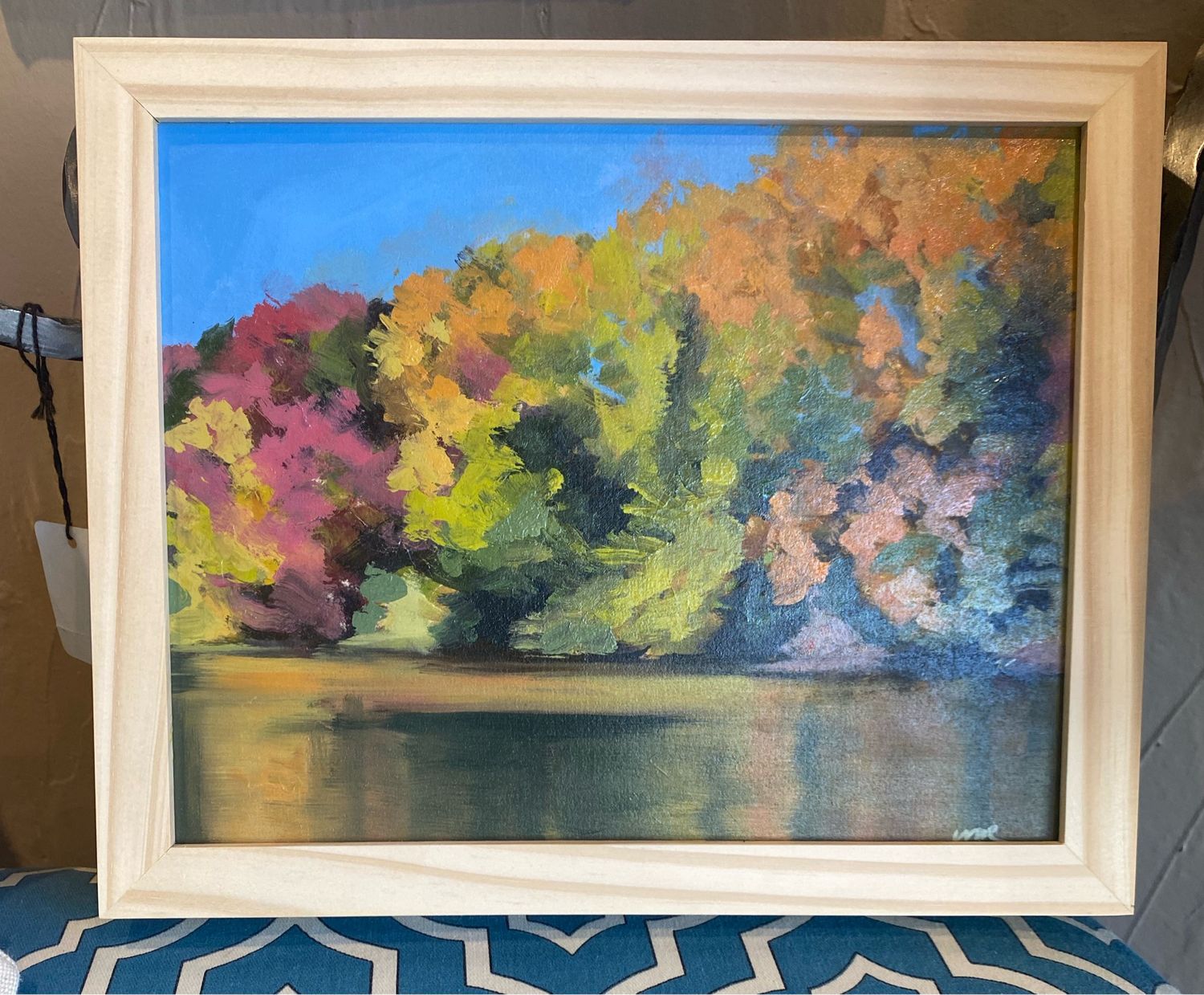 Hopkins Pond 8x10 Oil On Paper