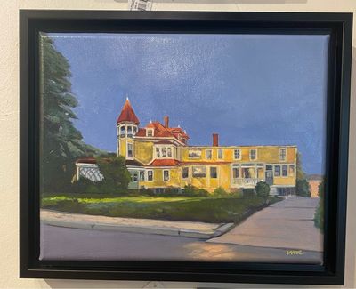 Lullworth Hall 8x10 Oil Canvas
