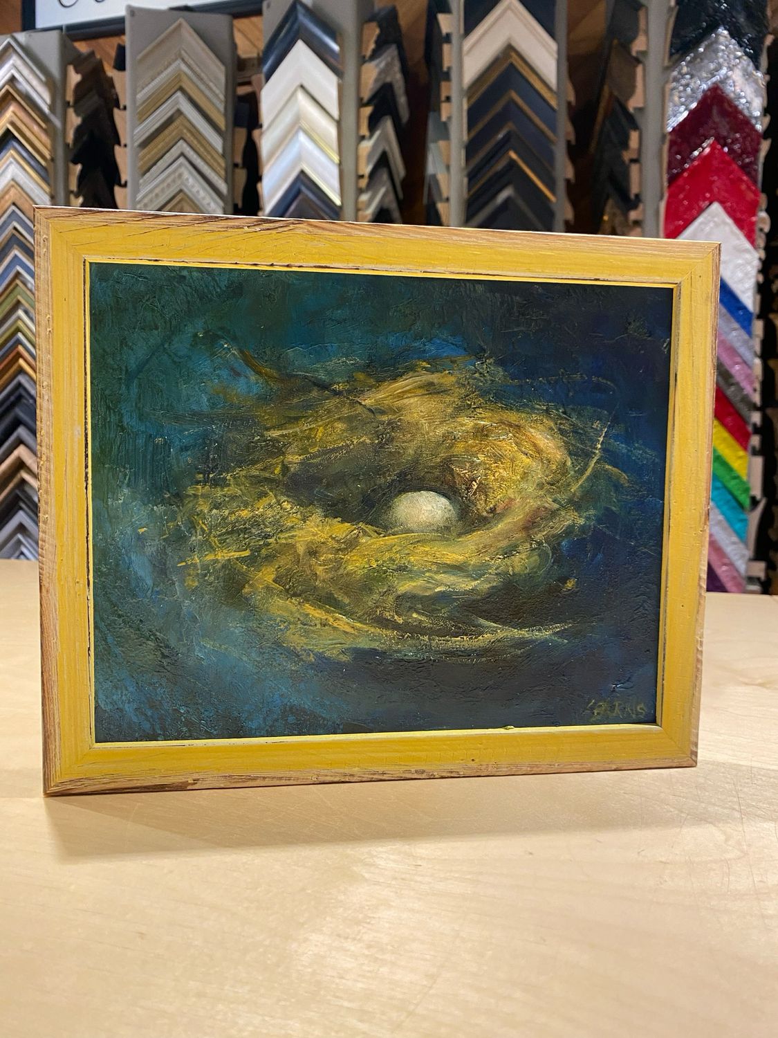 Nest One Egg Original Oil 8x10