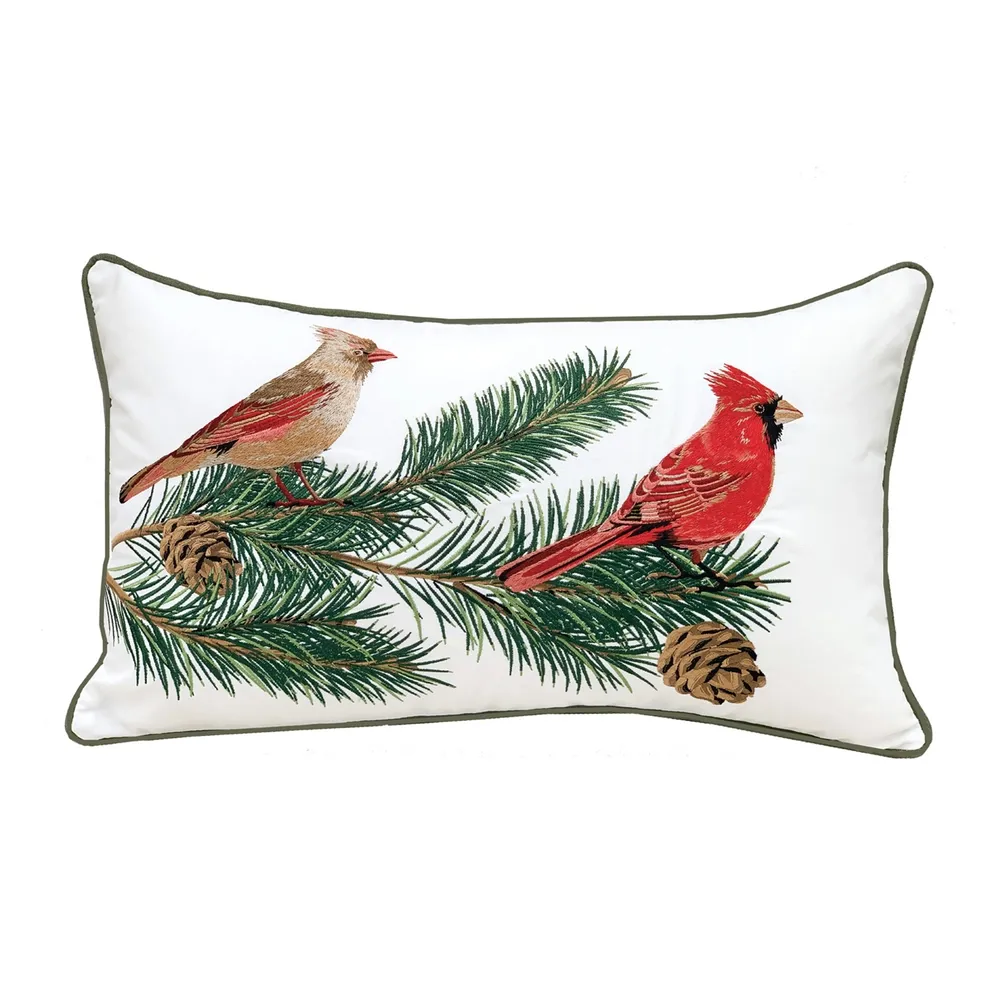 Cardinal &amp; Pine Indoor/outdoor Lumbar Pillow
