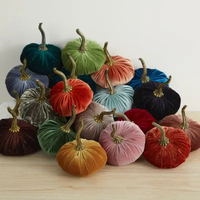 Pumpkin Small Velvet Assorted Pumpkin Small Velvet Assorted