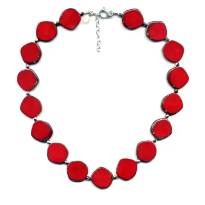 Necklace Red Large Necklace Red Large