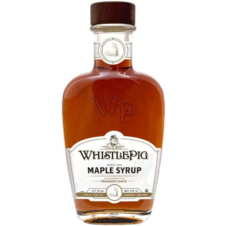 WhistlePig Rye Whiskey Barrel-Aged Organic Maple Syrup
