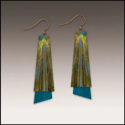 ME8TE Bright Summer Aspen Nature Flutter Multilayer Earrings