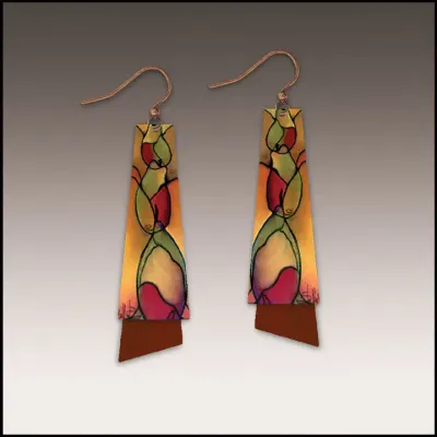 SH12TE Pears Fine Art Flutter Multilayer Earrings SH12TE Pears Fine Art Flutter Multilayer Earrings