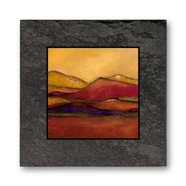 Slate Coaster-SH17 - Traditional Slate Coaster-SH17 - Traditional