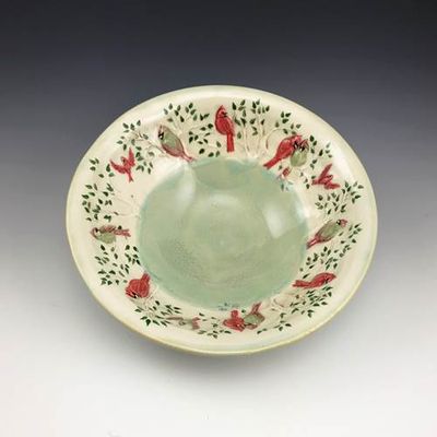 Cardinals xsm Green Bowl