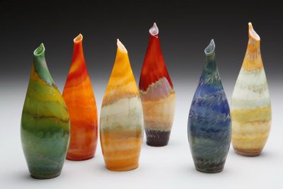 Stalagmite Glass Vase