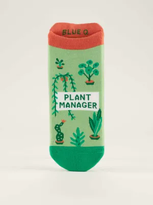 Plant Manager Sweat SneakerSocks S-M