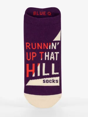 Runnin Up That Hill Sweat SneakerSocks S-M