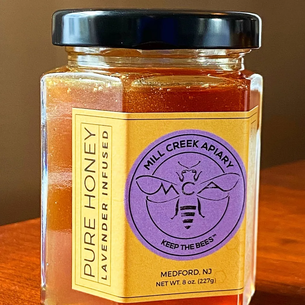 Lavender Infused Honey, 8oz.
