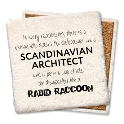 In Every Relationship Person Who Stacks - Limestone Coaster In Every Relationship Person Who Stacks - Limestone Coaster