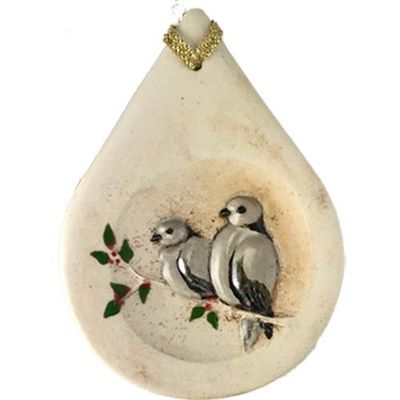 Ornament - Two Turle Doves CHRISTMAS MERCH NO RETURN