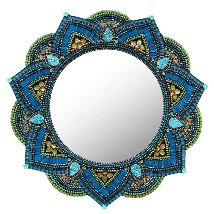 14&quot;- Mandala - Capri Blue