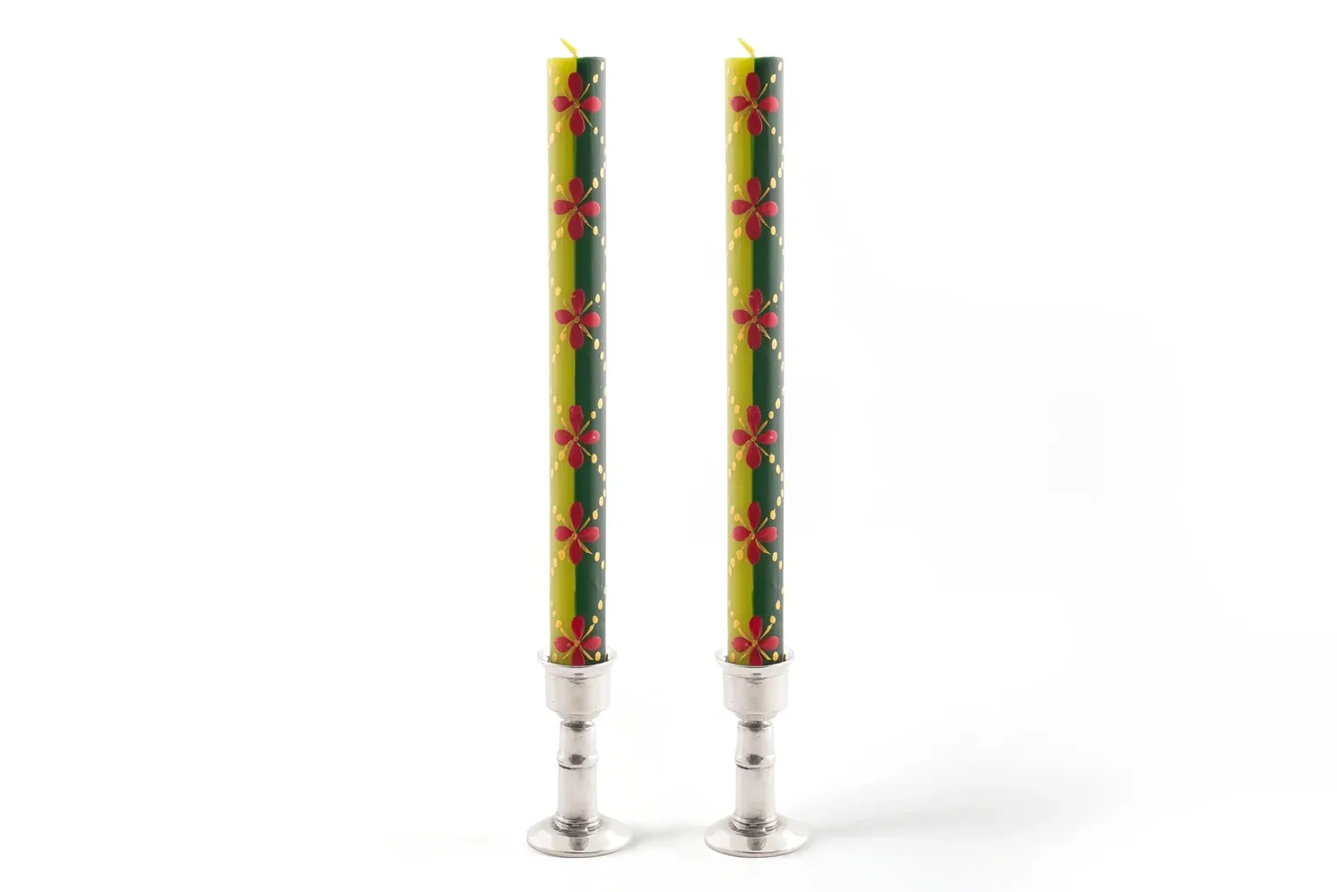 Christmas Candle - Taper 9&quot; Pair (8 hour burn time)