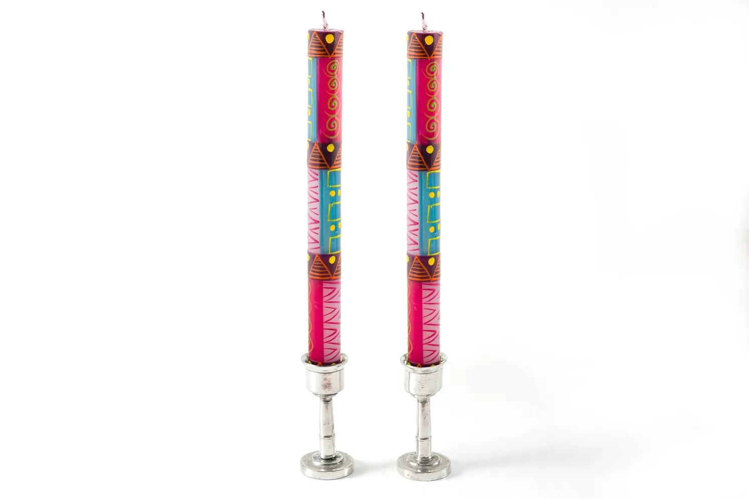 Blue Moon Candle - Taper 9&quot; Pair (8 hour burn time)
