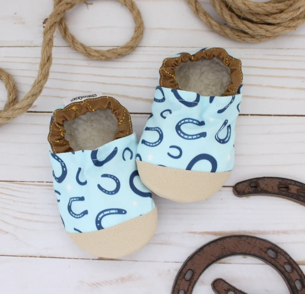 Lucky Horseshoes Baby Shoes - 0 - 6 months Lucky Horseshoes Baby Shoes - 0 - 6 months