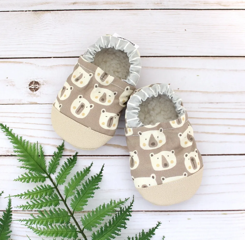 Beary Happy Baby Shoes - 6 - 12 months