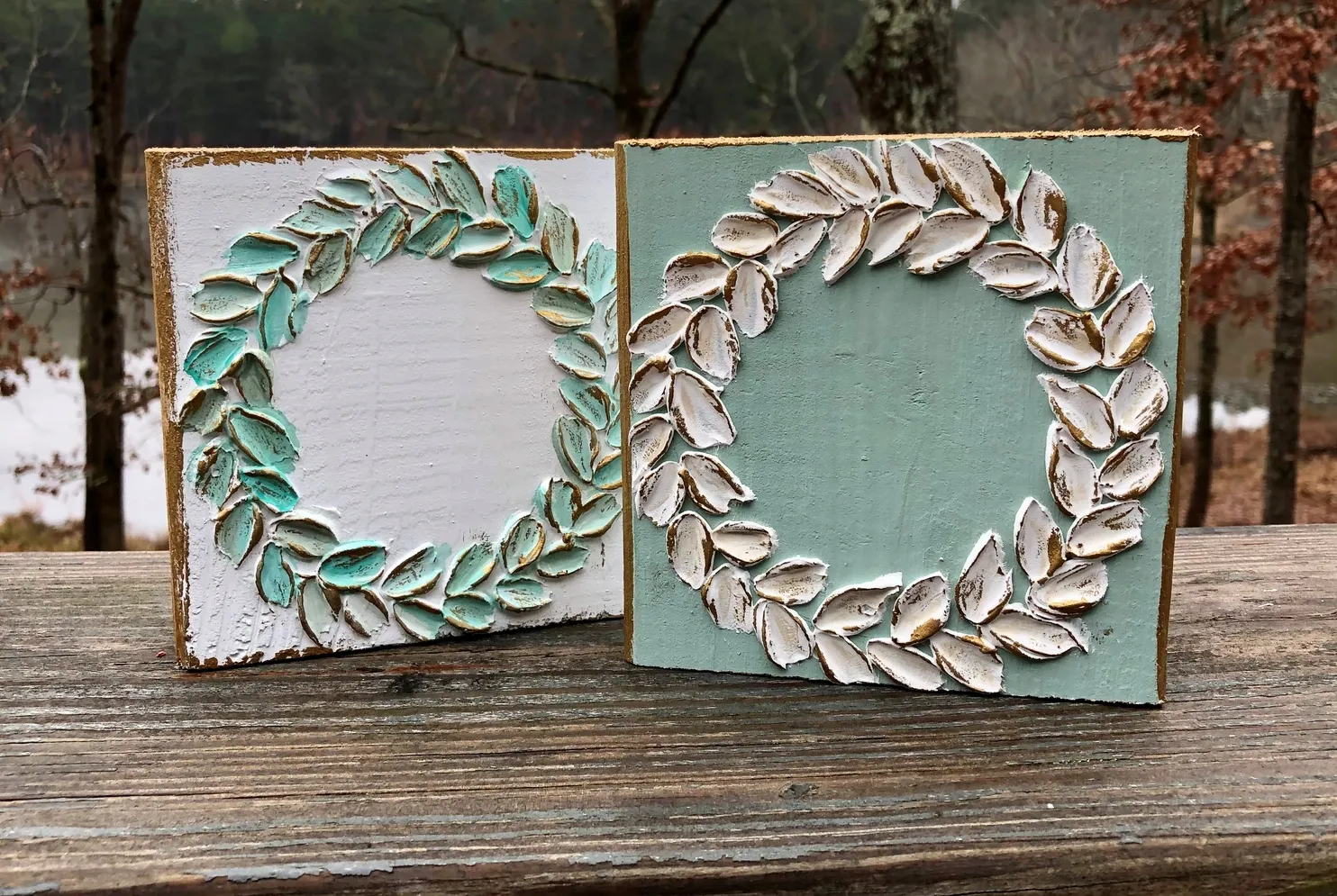 6x6in. Spring & Wedding Wreaths handmade Asst Color 6x6in. Spring & Wedding Wreaths handmade Asst Color