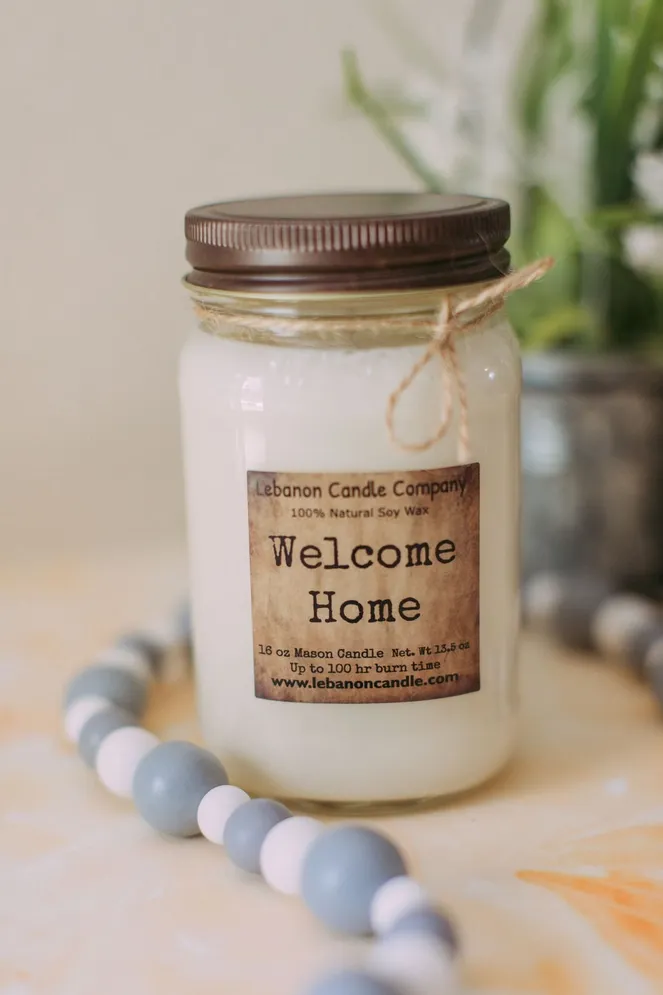 Welcome Home - Candle