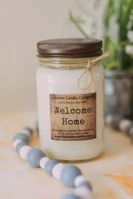Welcome Home - Candle
