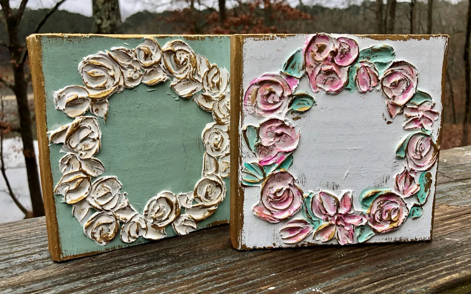 6x6in. Spring & Wedding Wreaths Asstd Color 6x6in. Spring & Wedding Wreaths Asstd Color